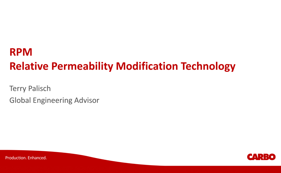 RPM: RELATIVE PERMEABILITY MODIFICATION TECHNOLOGY